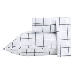 PRICES MAY VARY. 【TWIN SIZE LUXURY BED SHEET SET】1 Flat sheet (66"x 96"), 1 Fitted sheet (39"x 75"), 1 Pillowcases (20"x 30"). 【EASY CARE】 Our sheets are stain resistant, fade resistant, and wrinkle resistant. They are machine washable in cold water and dry quickly on tumble. 【HIGHEST QUALITY BRUSHED MICROFIBER】Super soft microfiber polyester fabric，smooth and comfortable. These are made of the highest quality double brushed microfiber yarns. 【PLAID PATTERN DESIGN】White Checker gingham printed.E Plaid Bed, Black Sheets, Luxury Bed Sheets, Bedding Sheets, Bed Sheet Set, Printed Sheets, King Comforter, Bed Sheet Sets, Buy Prints