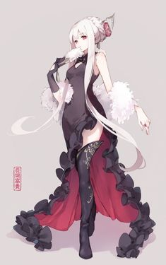 ♡ #romance # Romance # amreading # books # wattpad Style Anime, Art Manga, Arte Fantasy, Female Character Design, An Anime, Manga Drawing, White Hair, Manga Girl, Fantasy Character Design