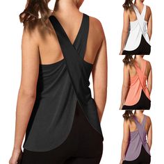 Introducing the SpeedFlex CrossFit Tank, the perfect fusion of style and performance for your active lifestyle. This sleeveless shirt is designed to elevate your workouts and keep you comfortable throughout your yoga sessions, runs, and intense workouts.Crafted with quick-dry fabric, the SpeedFlex CrossFit Tank ensures that you stay cool and dry even during the most demanding activities. The moisture-wicking technology efficiently pulls away sweat, allowing for optimal breathability and ventilat Back Yoga, Womens Workout Shirts, Outfit Gym, Womens Athletic Outfits, Girl Sleeves, Running Tanks, Active Tank Tops, Running Tank Tops, Volley Ball