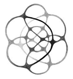 a drawing of an object with circles on it