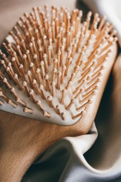 Hair Brush Product Photography, Hair Brush Photography, Combs And Brushes, Wooden Tools, Say No To Plastic, Haute Hair, Hair Strands, Cute Instagram Captions, Eco Beauty