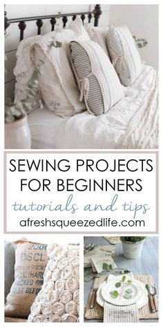 easy and free diy home decor sewing patterns for beginners