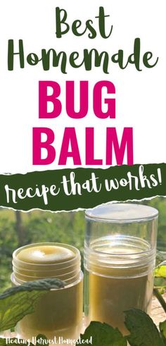 Broad Spectrum DIY Bug Repellent Balm Recipe that's Safe for Kids and WORKS — All Posts Healing Harvest Homestead Homemade Bug Repellent, Lotion Bars Recipe, Balm Recipe, Citronella Essential Oil, Salve Recipes, Natural Insect Repellant, Bug Repellent