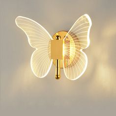 Description Please contact us if you want more items. 10W LED Crystal Butterfly Ceiling Light Fixture Aisle Wall Sconces Lamp Triple Color The super bright LED light is far more amazing than you can image. This lighting fixture provide vivid and awesome light image to your home and your store, perfect for lighting and decoration purpose. And save more than 90% of power consumption. This light made of high quality metal materials, safe and long lifespan. Perfect for indoor lighting. Application:hotel,aisle,living room,bedroom,canteen,dining room,coffee shop etc. Specification: Input Voltage AC 90-240V Power consumption 10W Shell Material Aluminum,Steel,Acrylic Shell color Gold Triple color temperature Warm White(3000K) / Natural White(4000K) / Cool White(6000K) preseted, switch color by tur Butterfly Ceiling, Unique Wall Lights, Butterfly Lamp, Purple Room Decor, Decorative Light Switch Covers, Purple Rooms, Shell Color, Light Images, Crystal Butterfly