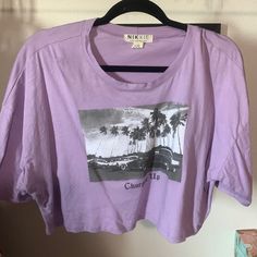 Brand New Never Worn Purple T Shirts, Purple Top, Outfits For Teens, Brand New, Womens Tops, Purple, Women Shopping, T Shirt, Clothes