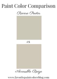 the paint color comparison is shown in two different shades, and it looks like they are from