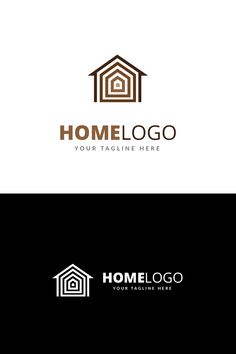 a logo for a real estate company that is looking to sell their home in the market