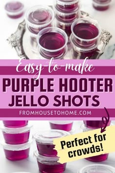 purple hooter jello shots with text overlay