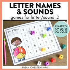 the letter sounds and games for letters / sound id