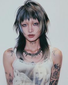 Vkei Hairstyles, Fairy Bangs, Mullet Cut, Haircut Mullet, Harajuku Hair, Craft Scissors, Best Hair Dye, Hair Appointment