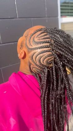 Mowhak Hairstyle, Kids Fulani Braids, Mohawk Braid Styles, Braided Mohawk, Hairstyle Braids, Mohawk Braid, Cute Braided Hairstyles