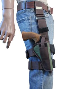 Drop Leg Holster, Leg Holster, Revolver Holster, Hand Draw, Adjustable Belt, Camera Bag, How To Draw Hands, Green