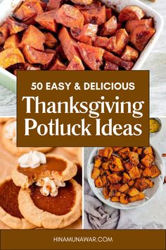 thanksgiving potluck ideas that are easy and delicious