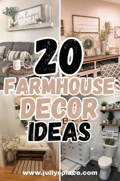 the top 20 farmhouse decor ideas