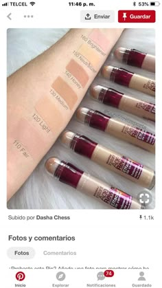 Maybelline Lipstick Swatches, Romantic Perfume, Maybelline Lipstick, Simple Everyday Makeup, Makeup Brushes Guide, Makeup Nails Designs, Diy Skin Care Routine, Makeup Lessons, Basic Makeup