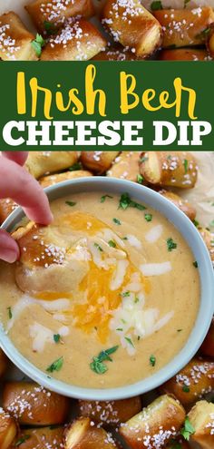 this irish beer cheese dip is the perfect appetizer for any occasion