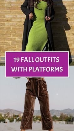 Platform Shoes Outfit, Chunky Platform Boots, Fall Suit, Platform Boots Chunky, Fall Flannel, Sweater Dress Oversized, Chic Fall Outfits, Autumn Wardrobe