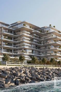 apartments in dubai Dubai Islands, Building Front Designs, Terrace Building, Landscape And Urbanism Architecture, Architecture Portfolio Layout, Urban Design Plan, Affordable Apartments, Amazing Homes