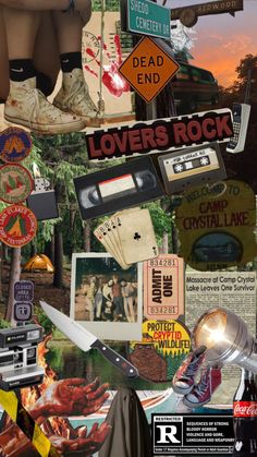 a collage of various pictures with the words lover's rock written on them