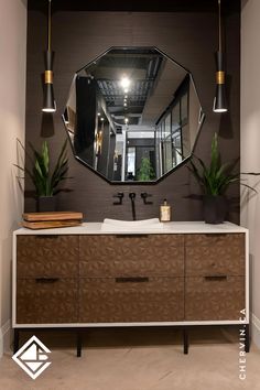 A modern furniture style vanity design with diamond grey oak and white quartz surround. Bathroom Inspo Modern, Bathroom Cabinetry, Modern Style Furniture, Ideal Bathrooms, Bathroom Inspo, Grey Oak, Functional Storage