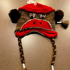 Cute Sock Monkey Hat! New With Tags! B3 Sick Monkey, Sock Monkey Hat, Fedora Women, Harley Davidson Hats, Monkey Hat, Womens Visor, Black Bucket Hat, Ron Jon Surf Shop, Black Fedora