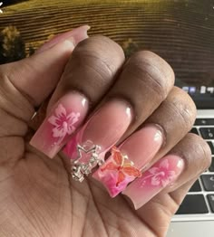 Colored Acrylic Nails, Simple Acrylic Nails, Classy Acrylic Nails, Almond Acrylic Nails, Really Cute Nails, Acrylic Nails Designs, Cute Nail Ideas, Long Square Acrylic Nails, Unique Acrylic Nails