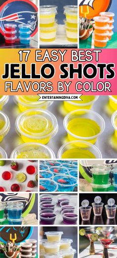 17 Easy Best Jello Shots Flavors By Color Rootbeer Jello Shots Alcohol, Jell-o Shots With Tequila, Themed Happy Hour Ideas, Jell-o Shot Charcuterie Board, Gin Jello Shots, Alcohol Shots Charcuterie Board, Jell O Shot Recipes Alcohol, Jell-o Shot Ideas, Jelloshots Recipes