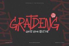 Gratdeng - Graffiti Urban Street Font, Script and Handwritten ft. font & letter - Envato