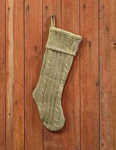 Amazon.com: MIABE- Farmhouse Shabby SAGE Green Cable Knit Sweater Christmas Stocking 17" for Home Decor, Holiday Decor : Home & Kitchen Sweater Christmas Stockings, Green Cable Knit Sweater, Knit Stocking, Colonial Christmas, Knit Stockings, Cozy Style, Sweater Christmas, Cable Knit Sweater, Cozy Fashion