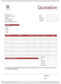 an invoice form that has been designed to be used as a business statement