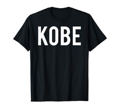 PRICES MAY VARY. Comfortable Kobe name brand clothing apparel tshirt that makes a great celebration or birthday gift High Quality Print Available in mens womens boys girls and youth / kids sizes Lightweight, Classic fit, Double-needle sleeve and bottom hem Cheap Gift, Funny Names, Brand Clothing, Cheap Gifts, Clothing Apparel, Branded T Shirts, Top Styles, Birthday Gift, Fashion Branding