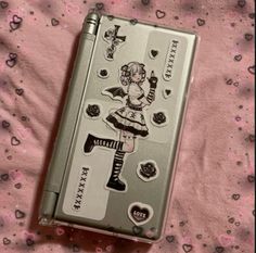 #nintendoaesthetic #goth #cutecore #kawaii #journaling #sticker #egirl #girlgamer Ds Lite Aesthetic, 2ds Aesthetic, 3ds Aesthetic, Kawaii Journaling, Retro Tech, Desktop Setup, Ds Lite, Dreamcore Weirdcore, Nintendo Ds