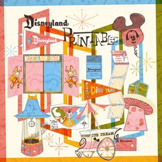 an image of disneyland's fun place with mickey mouse and other things on it