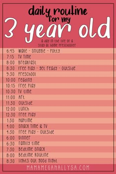 Sahm Schedule, Daily Schedule Kids, Daily Routine Schedule, Preschool Schedule, Toddler Schedule, Family Schedule, A Daily Routine, Kids Schedule, Intentional Parenting