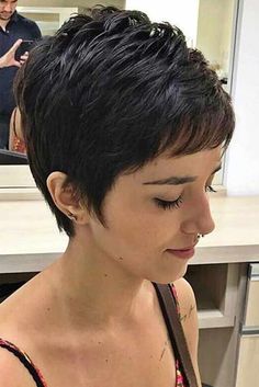 Really Cute Short Hair Cuts And Hairstyles ★ Pixi Cute, Cute Short Hair, Haircut Styles For Women, Chic Short Hair, Cute Short Haircuts, Shoulder Length Hair Cuts, Haircut Styles