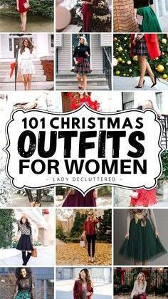 How To Dress For Christmas, What To Wear On Christmas Eve, Christmas Staff Party Outfit, Christmas Dressing Ideas For Women, Christmas Theme Dress Up, Christmas Tree Lighting Outfit, Christmas Eve Mass Outfit, Cool Christmas Outfits