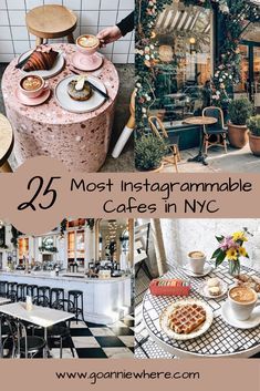 the top 25 most instagrammable cafes in nyc