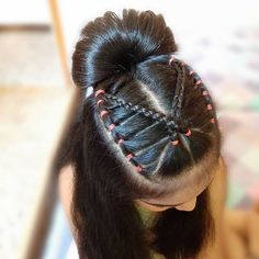 Braids On Mexican Hair, Braids Mexican, Simple Braided Hairstyles, Mexican Hair, Summer Braids