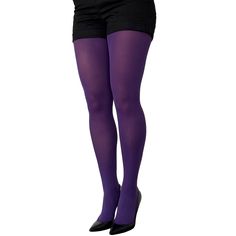 Dark Purple Opaque Tights for Women Malka Chic at Selleria Veneta Purple Tights, Tights For Women, Plus Size Tights, Colored Tights, Purple Outfits, Patterned Tights, Opaque Tights, Bright Purple, Womens Tights