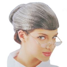 The Perfect Granny Wig for Kids!

Versatile: 
Great for Halloween stage, kids' parties, or one-on-one playtime year-round. 
Use the costume for birthday parties or any themed party! How fun! 

Additional Features: 
► Very durable: resistant to most chemicals, stretching and shrinking, wrinkle resistant, and abrasion resistant. 
► It is not advised to use a curler, iron, or wand to style the wig. 
► Comes with an elastic band for a comfortable and adjustable fit. Granny Wig, Granny Costume, Grandma Costume, America Dress, Granny Style, Halloween Wigs, Costume Store, Long Tee, Healthy Dinners