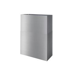 a stainless steel wall mounted cabinet on a white background