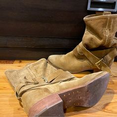 Slouch Boots -Used But In Good Condition Morrison Shoes, Slouch Boots, Slouched Boots, Moto Boots, Women Shoes, Boots, Women Shopping, Color