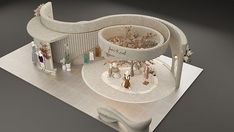 an artistic rendering of a house in the shape of a bird's nest