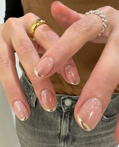 Manicure Aesthetic, Hello Nails, Casual Nails, Blush Nails, Cute Gel Nails, Tip Nails, Soft Nails, Kawaii Nails, Neutral Nails