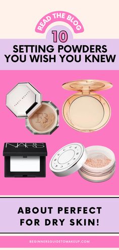 This blog post is ideal for those looking to discover the essential setting powders for dry skin. It includes a video tutorial providing a step-by-step guide on how to choose and apply setting powders, specifically tailored for dry skin. While discussing common misconceptions and pitfalls, it serves as a beginner-friendly guide to mastering the art of using setting powders. #SettingPowders #DrySkin #MakeupTutorial Setting Powders, Makeup Guide, Makeup Essentials, Setting Powder, Beginners Guide, Makeup Routine, Step Guide, Video Tutorial