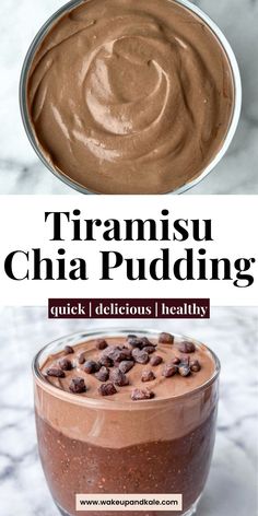 Want a healthy dessert that’s creamy and guilt-free? My gluten-free tiramisu chia pudding is refined sugar-free, indulgent, and perfect for satisfying your sweet tooth. Save this holiday chia pudding recipe for an elegant treat. Almond Joy Chia Seed Pudding, Gut Healthy Dessert Recipes, Chocolate Chia Seed Pudding Recipe, Whipped Chia Pudding, Nutella Chia Pudding, Blended Chia Seed Pudding, Chia Pudding Recipes Breakfast, Chia Pudding Protein, Chia Seed Pudding Breakfast