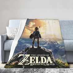 the legend of zelda breath of the wild blanket