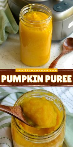 Easy to make this delicious fall recipe! This homemade Pumpkin Puree recipe features a fresh taste of roasted pumpkin puree and a cinch to make in a food processor or blender. Make this pumpkin idea to enjoy a fresh taste of roasted pumpkin puree!