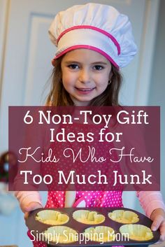 Non Toy Gifts For Kids, Grandparents Activities, Too Much Stuff, Toy Gifts, Christmas Toys, Raising Kids, Christmas Gifts For Kids