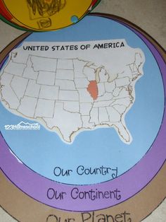 the united states of america and our continent are on top of each other in this map